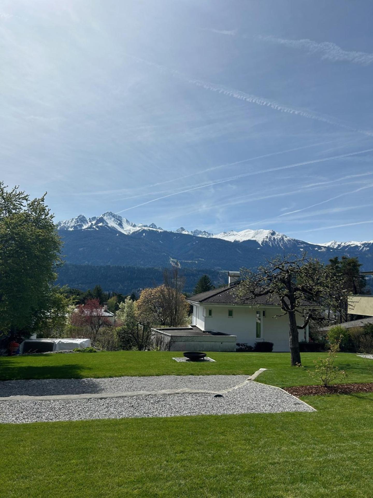 Wohnung Mit Garten Und Panoramablick In Innsbruck Exterior foto